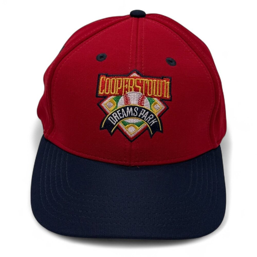 Cooperstown Dreams Park Cap Hat MLB Baseball Blue Red‎ Adjustable Authentic